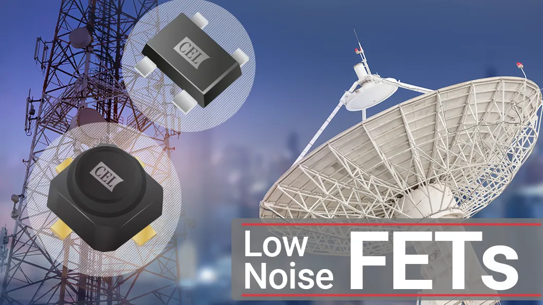 Low Noise RF FETs for Satellite Communications